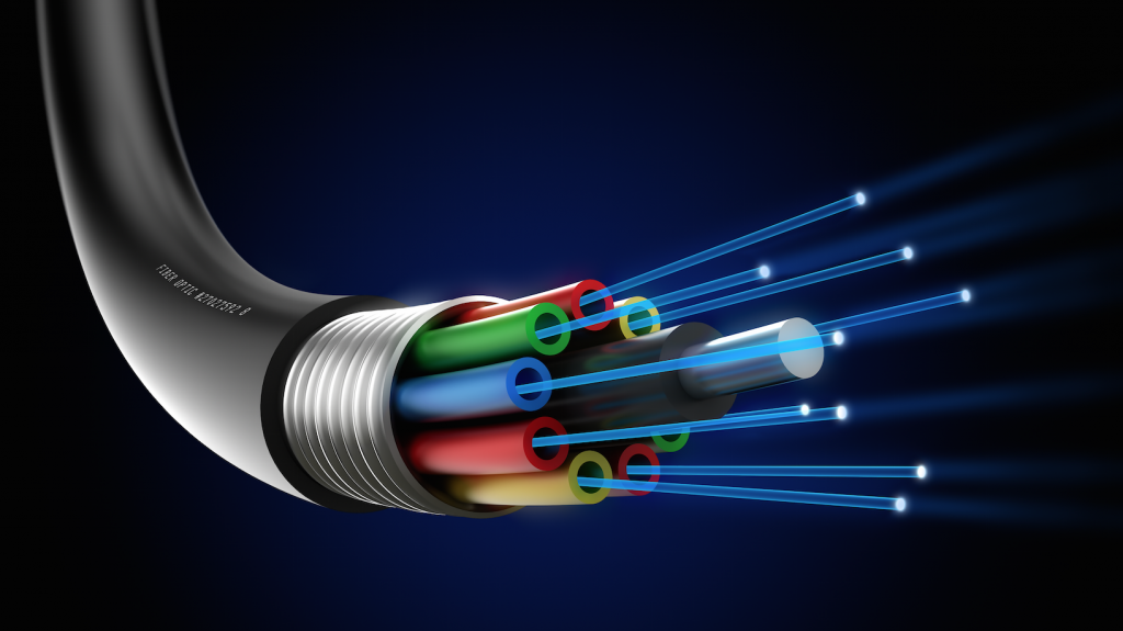 Estructura cable Fibra óptica